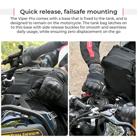 VIATERRA TANK BAG VIPER PRO