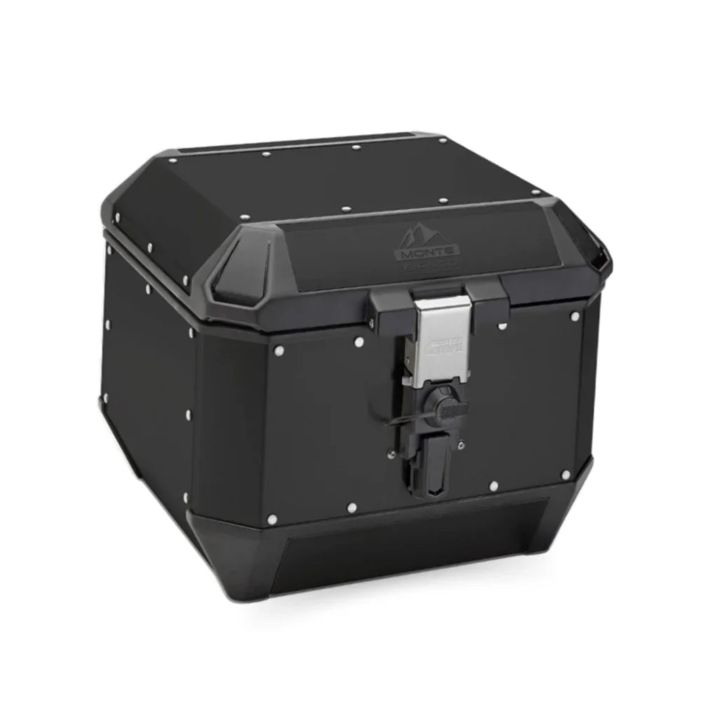 GIVI TOPCASE MONTE BIANCO ALUMINIUM MTB45B BLACK 45L