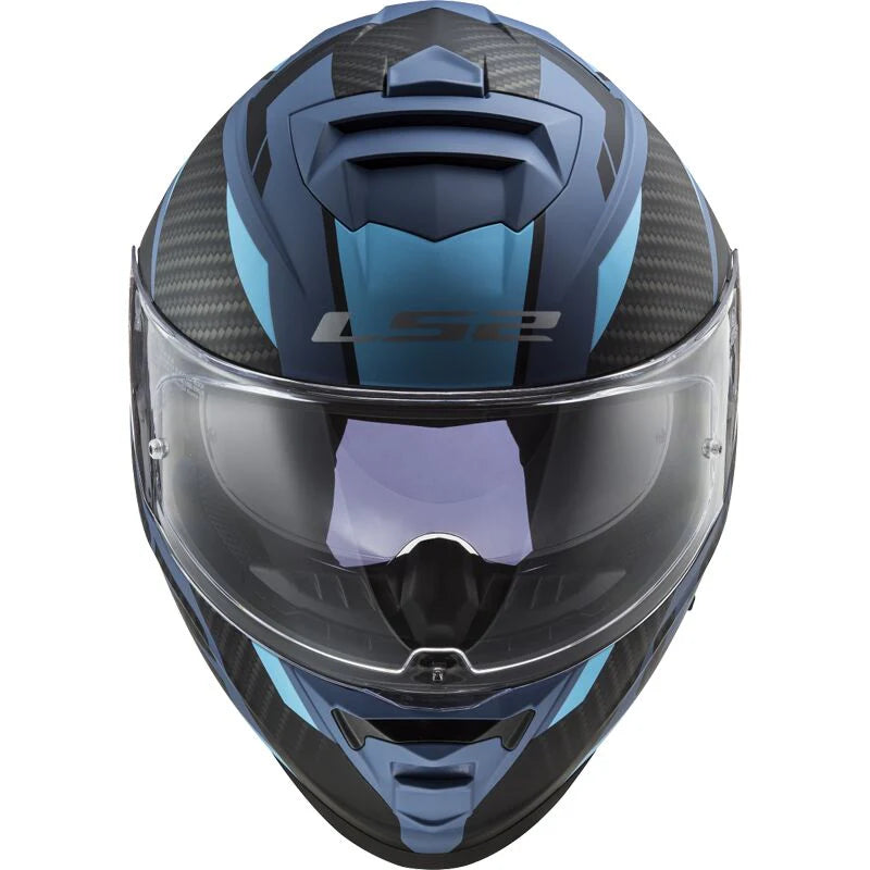 LS2 HELMET FF800 STORM II RACER MATT BLUE