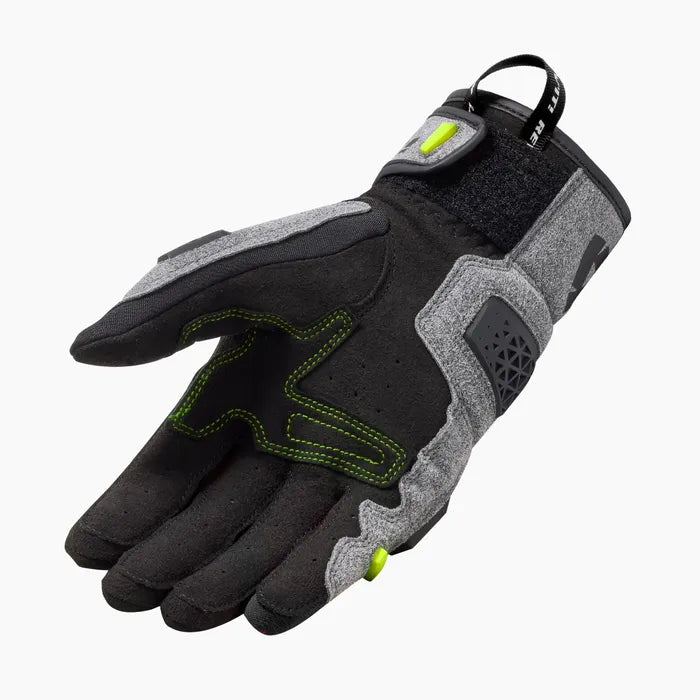 REV IT GLOVES MANGROVE SILVER BLACK