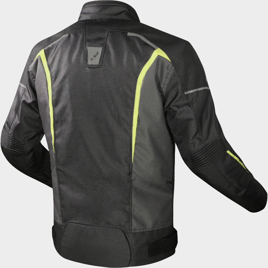 LS2 JACKET SEPANG MAN BLACK GREY HIVIS