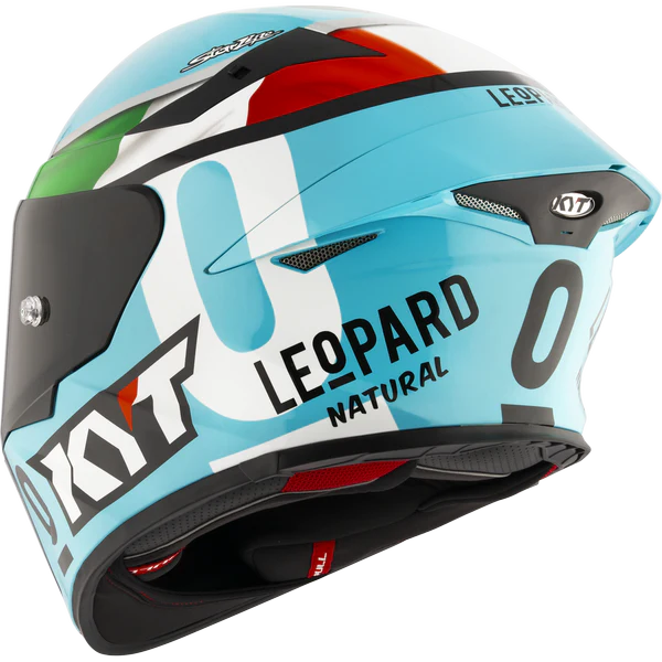 KYT HELMET REVO LEOPARD REPLICA TRICOLORE
