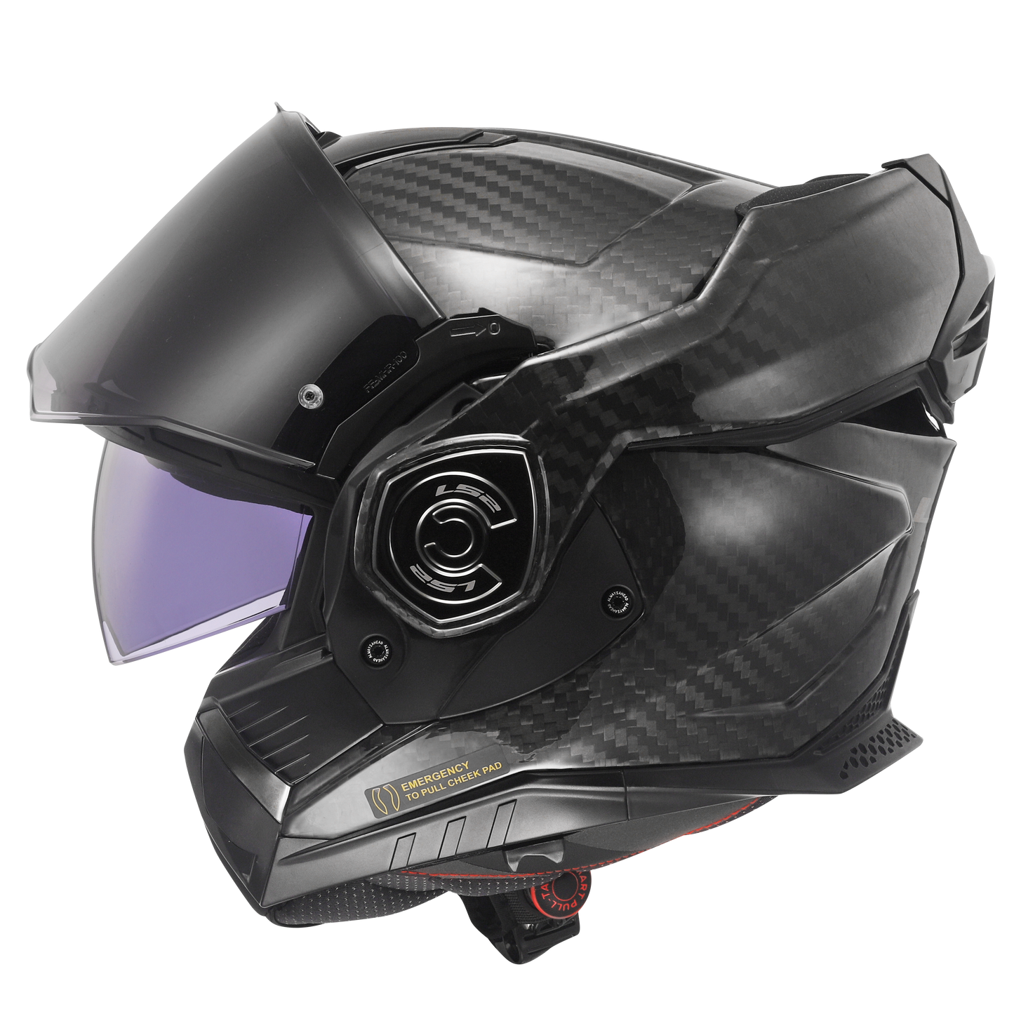 LS2 HELMET FF901 ADVANT X SOLID CARBON GLOSS