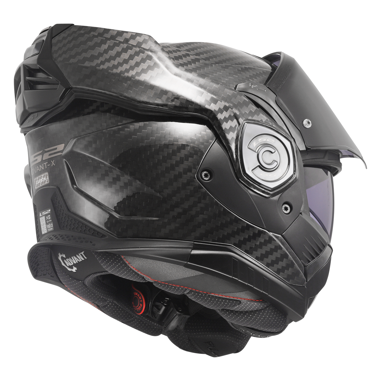 LS2 HELMET FF901 ADVANT X SOLID CARBON GLOSS