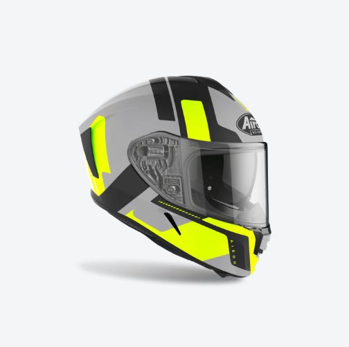 AIROH HELMET SPARK SHOGUN YELLOW MATT