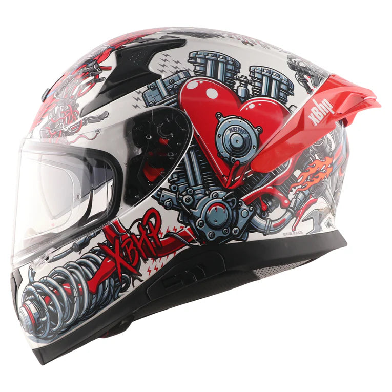 AXOR HELMET APEX XBHP BIONICC WHITE RED