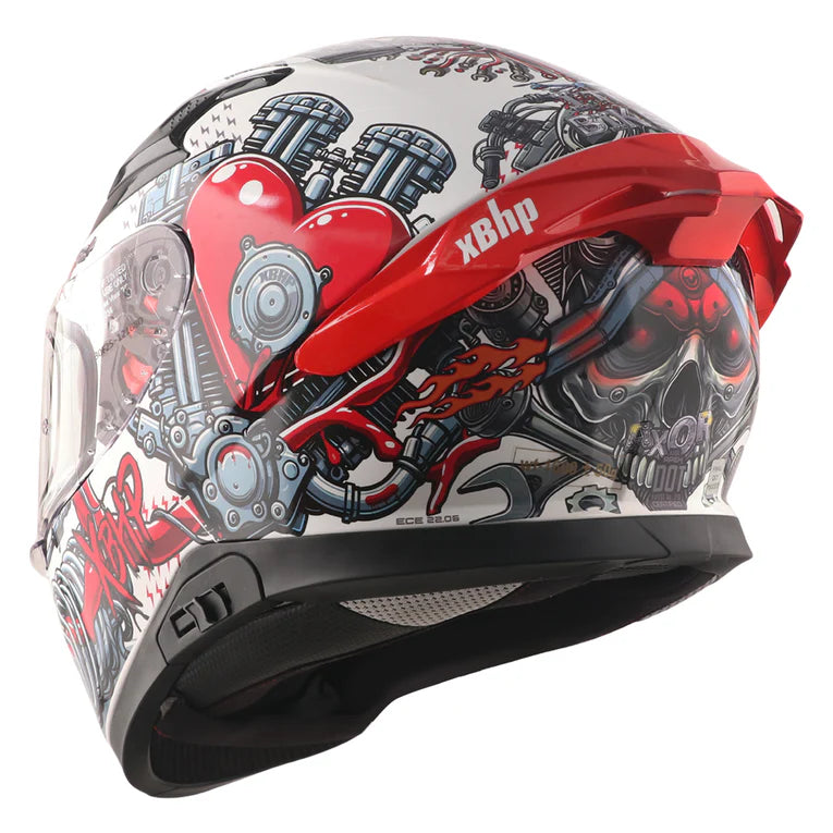 AXOR HELMET APEX XBHP BIONICC WHITE RED