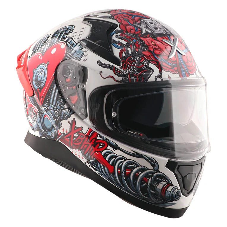 AXOR HELMET APEX XBHP BIONICC WHITE RED
