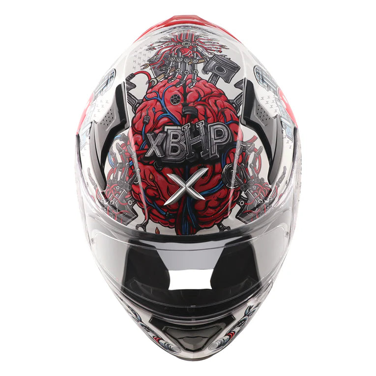 AXOR HELMET APEX XBHP BIONICC WHITE RED