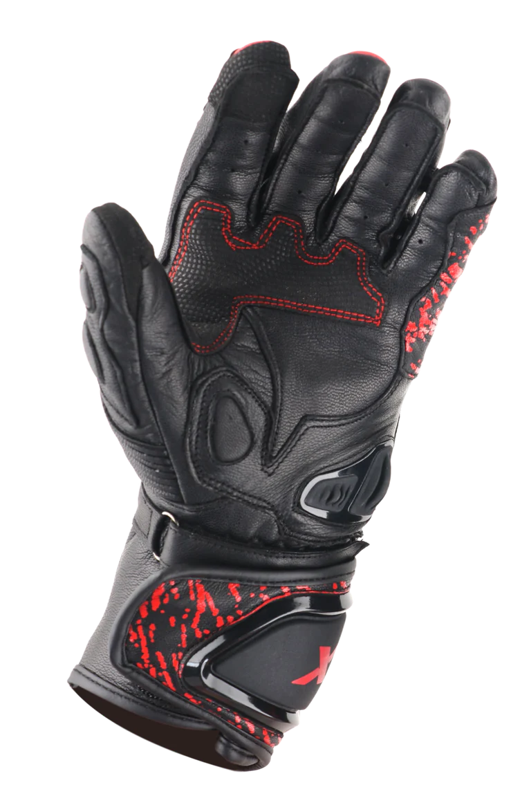AXOR GLOVES ENZO BLACK RED
