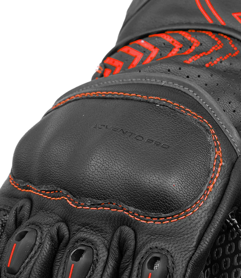 RYNOX GLOVES ADVENTO PRO BLACK RED