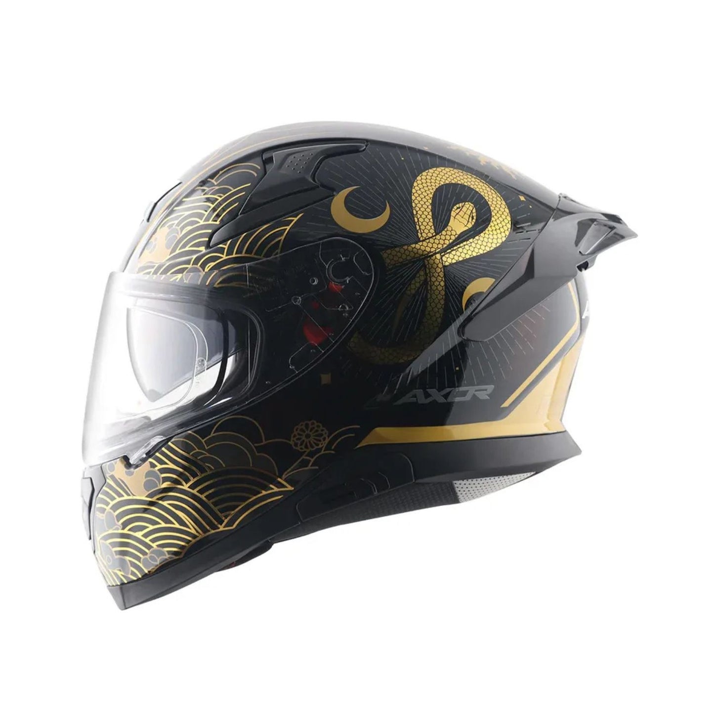 AXOR HELMET APEX INFINITY BLACK GOLD