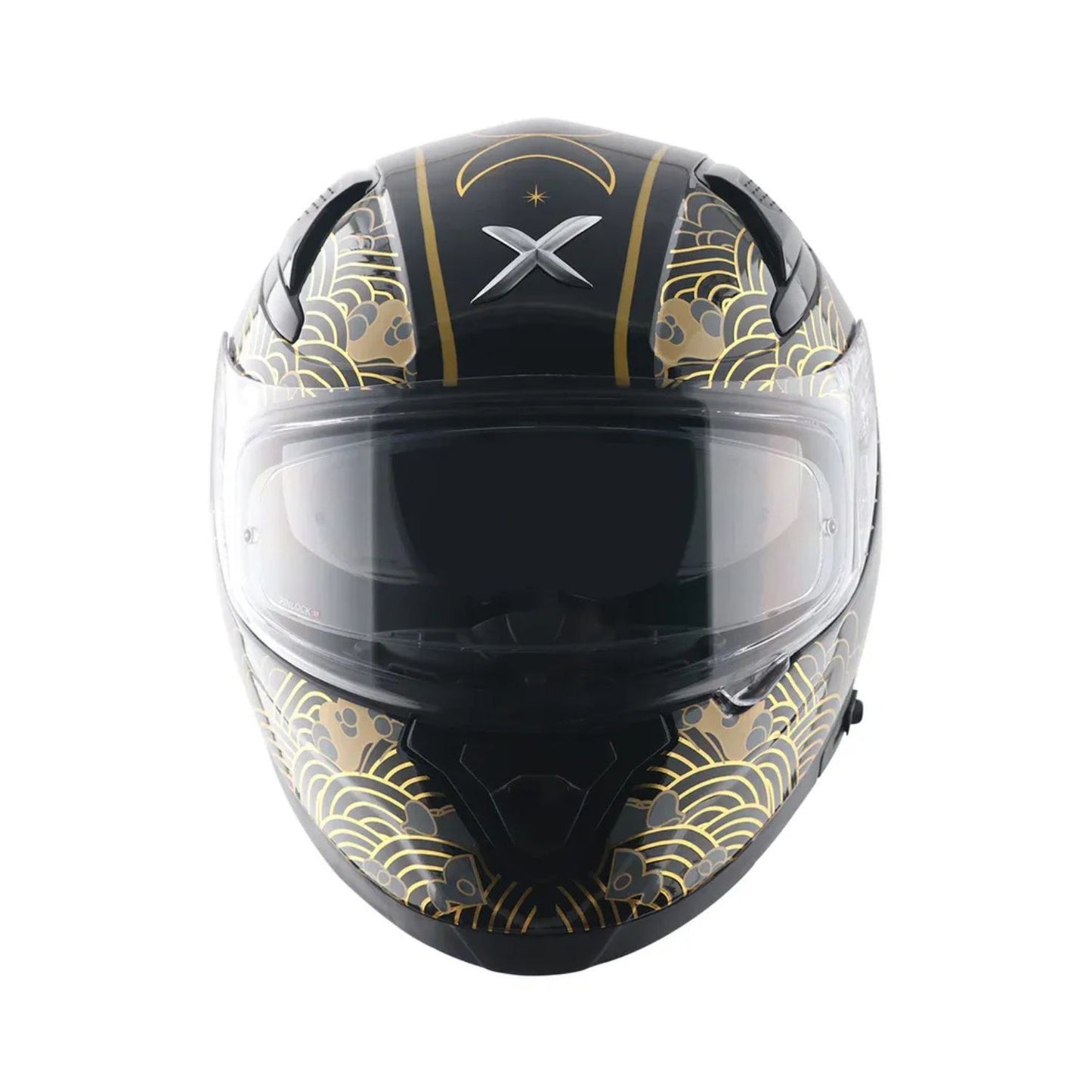 AXOR HELMET APEX INFINITY BLACK GOLD