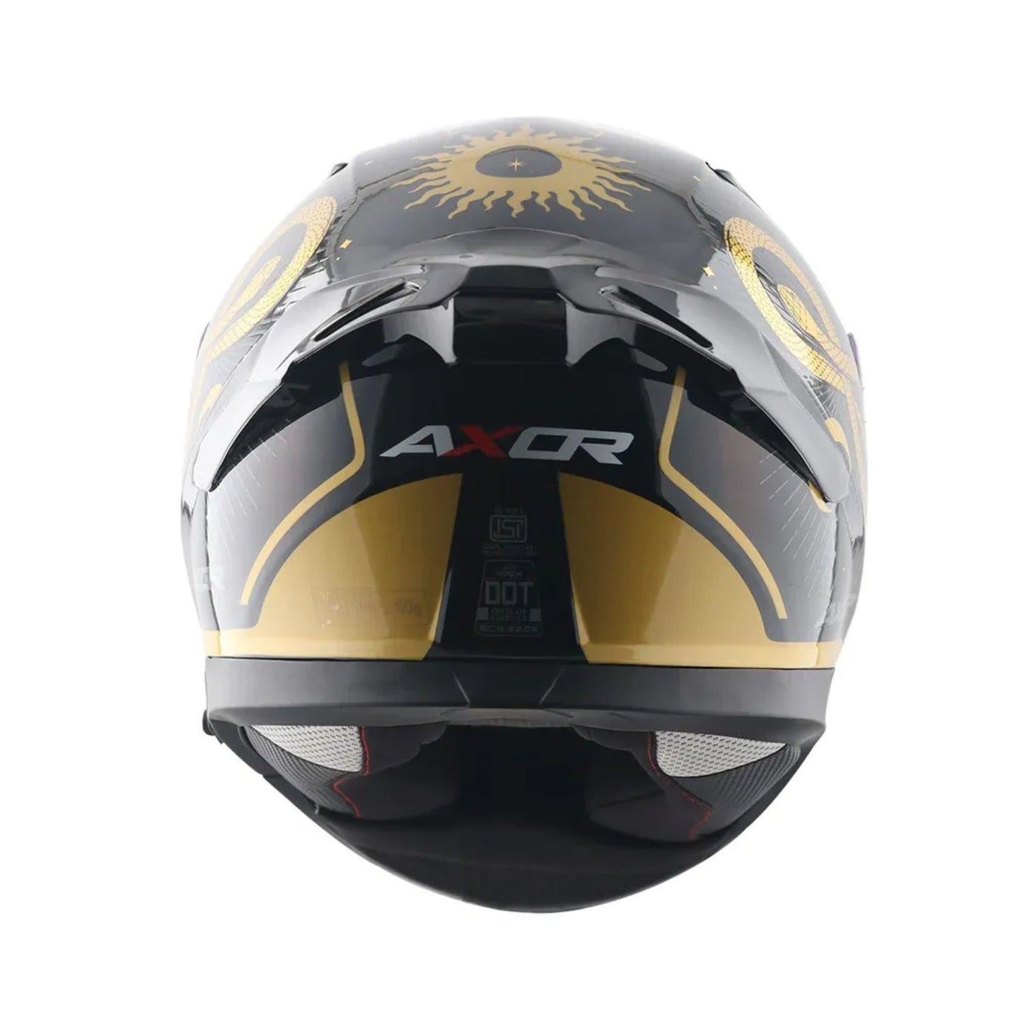 AXOR HELMET APEX INFINITY BLACK GOLD