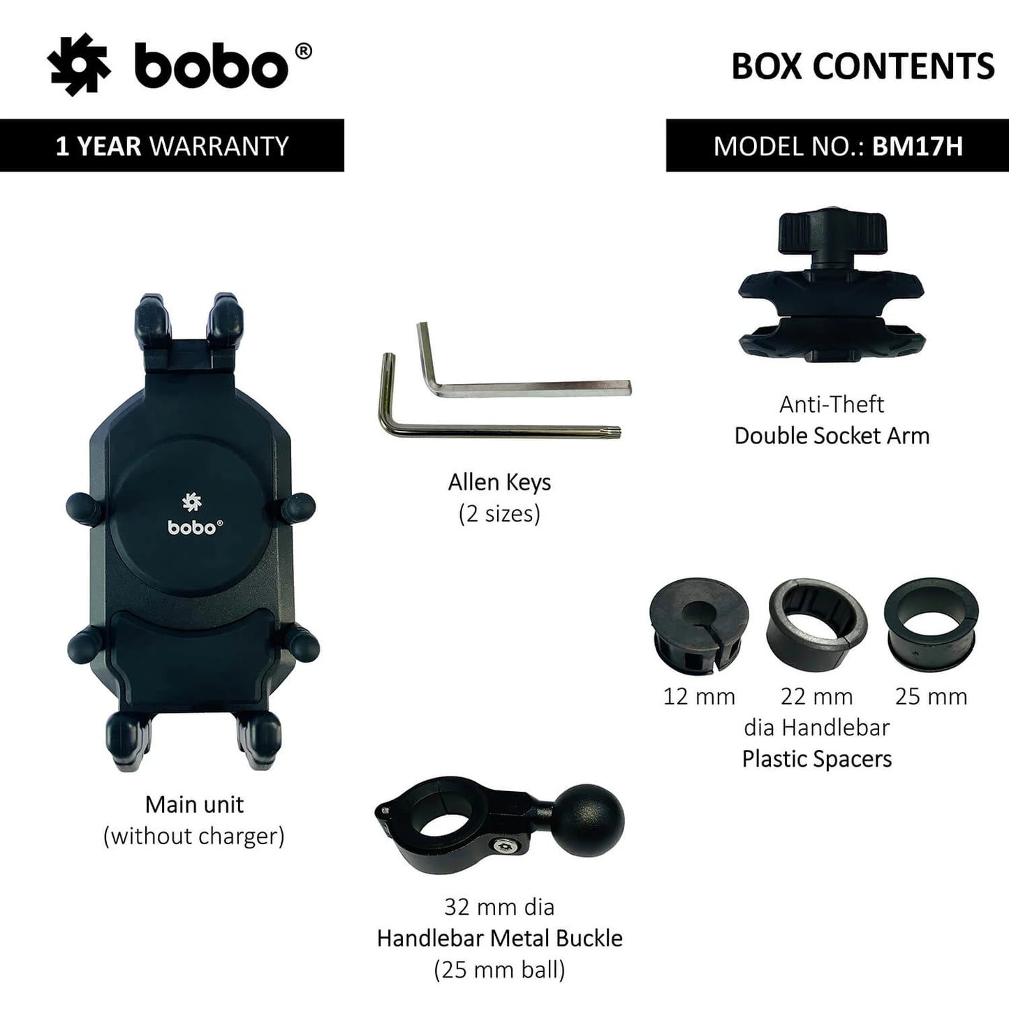 BOBO BM17 ANTI THEFT
