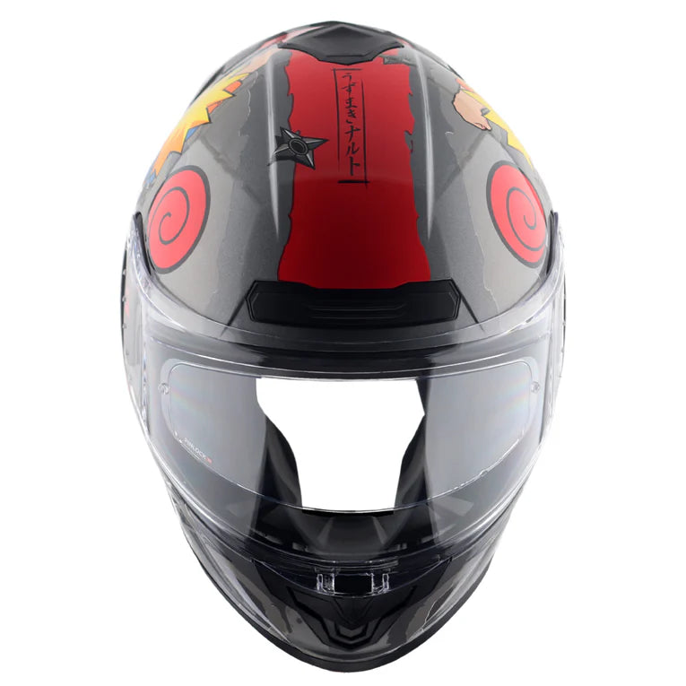 AXOR HELMET SABER NARUTO BLACK ORANGE