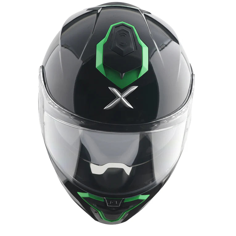 AXOR HELMET BRUTALE CORSA BLACK GREEN