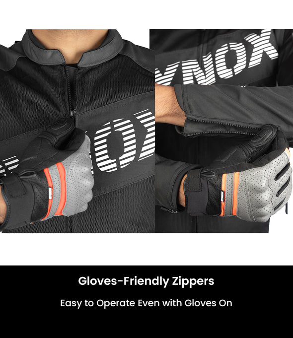 RYNOX JACKET GELTA GT BLACK GREY