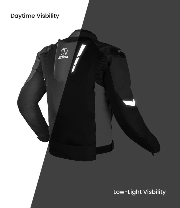 RYNOX JACKET GELTA GT BLACK GREY