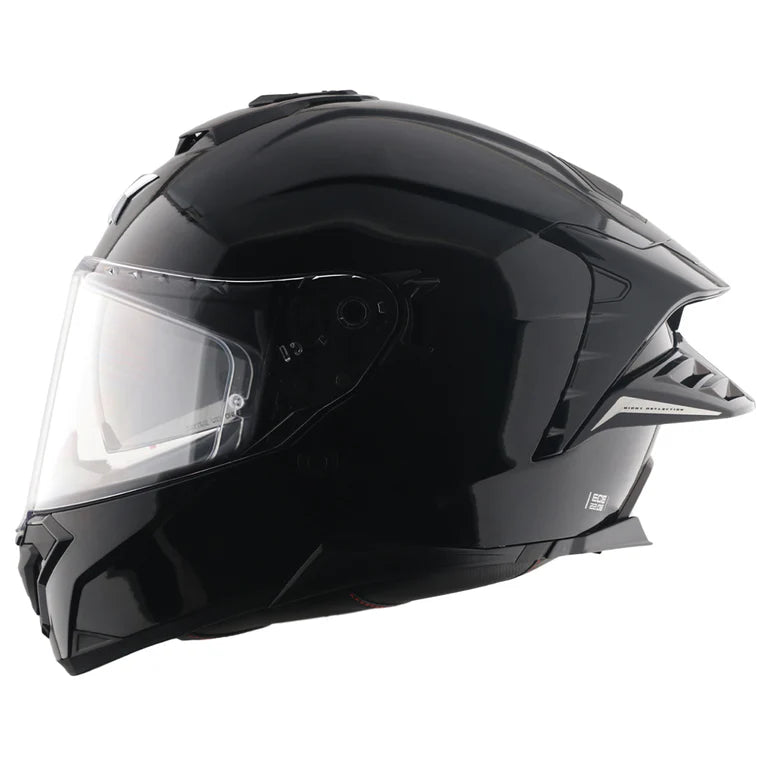 AXOR HELMET BRUTALE SOLID BLACK – Babloo Motors