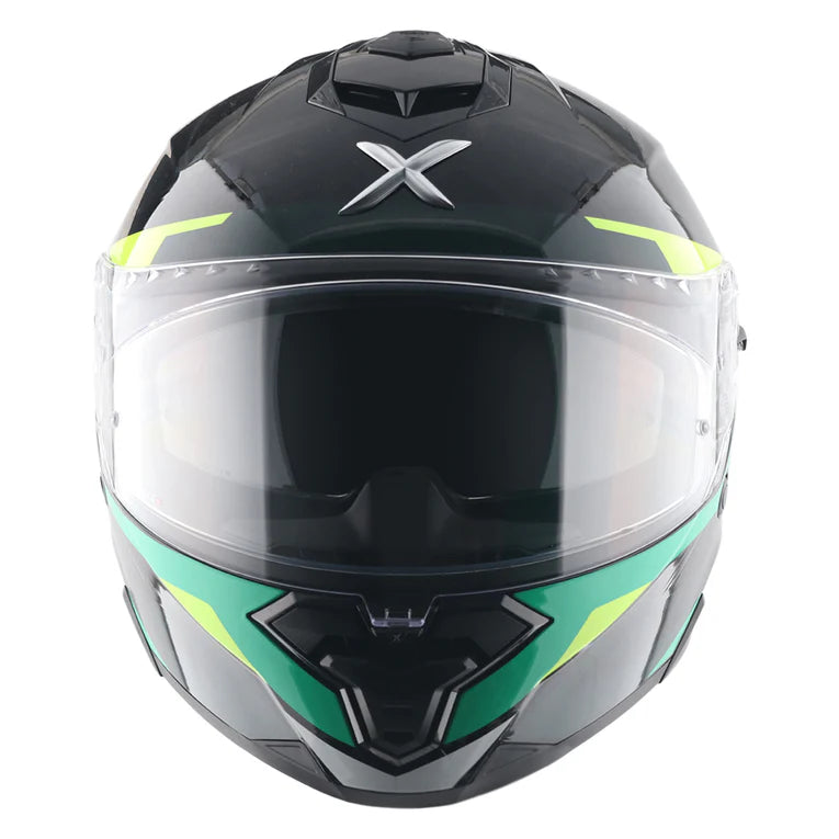 AXOR HELMET BRUTALE KRYPTIC BLACK GREEN