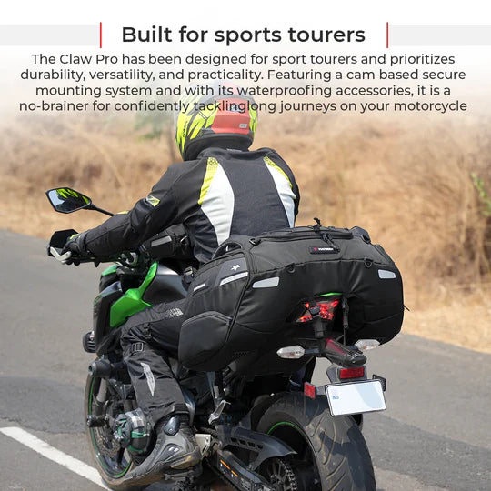 VIATERRA TAIL BAG CLAW PRO BLACK UNIVERSAL