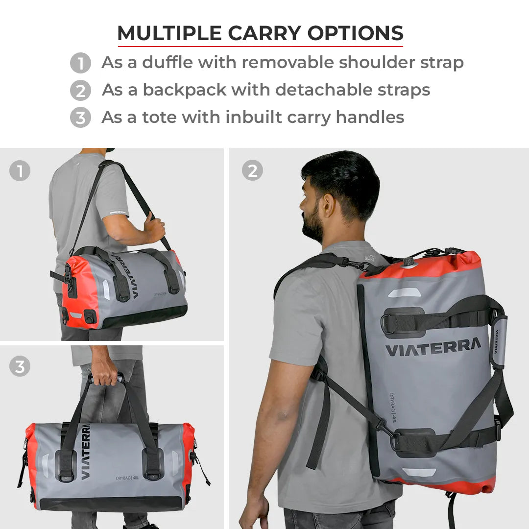 VIATERRA TAIL BAG DRYBAG 40L