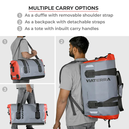 VIATERRA TAIL BAG DRYBAG 55L