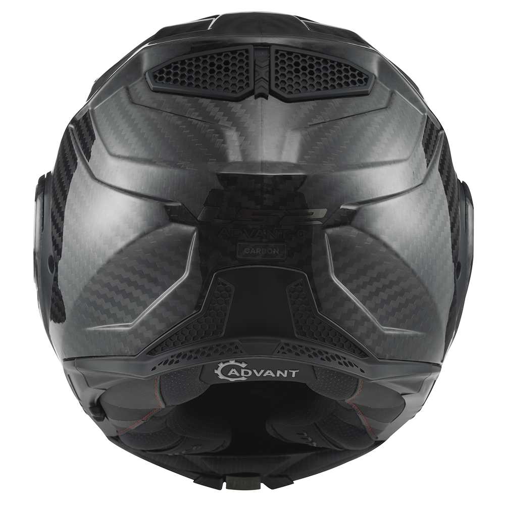 LS2 HELMET FF901 ADVANT X SOLID CARBON GLOSS