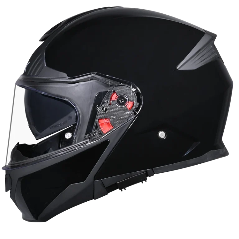 SMK HELMET GULLWING SOLID BLACK (GL200)