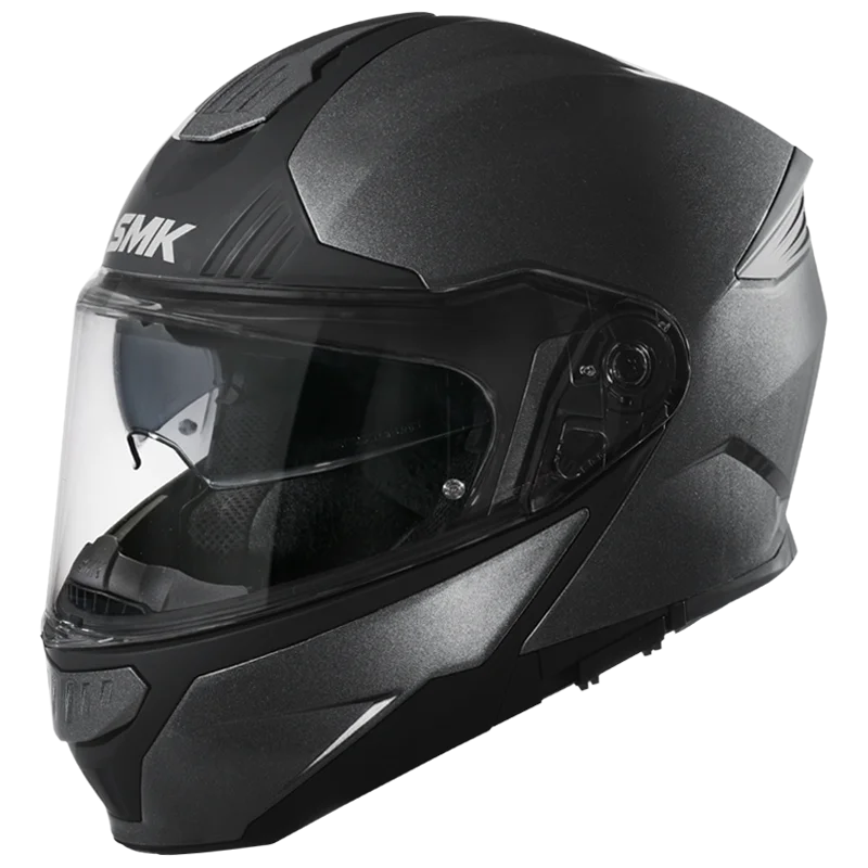SMK HELMET GULLWING SOLID GREY (GL600)