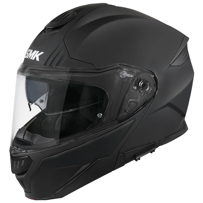 SMK HELMET GULLWING SOLID MATT BLACK (MA200)