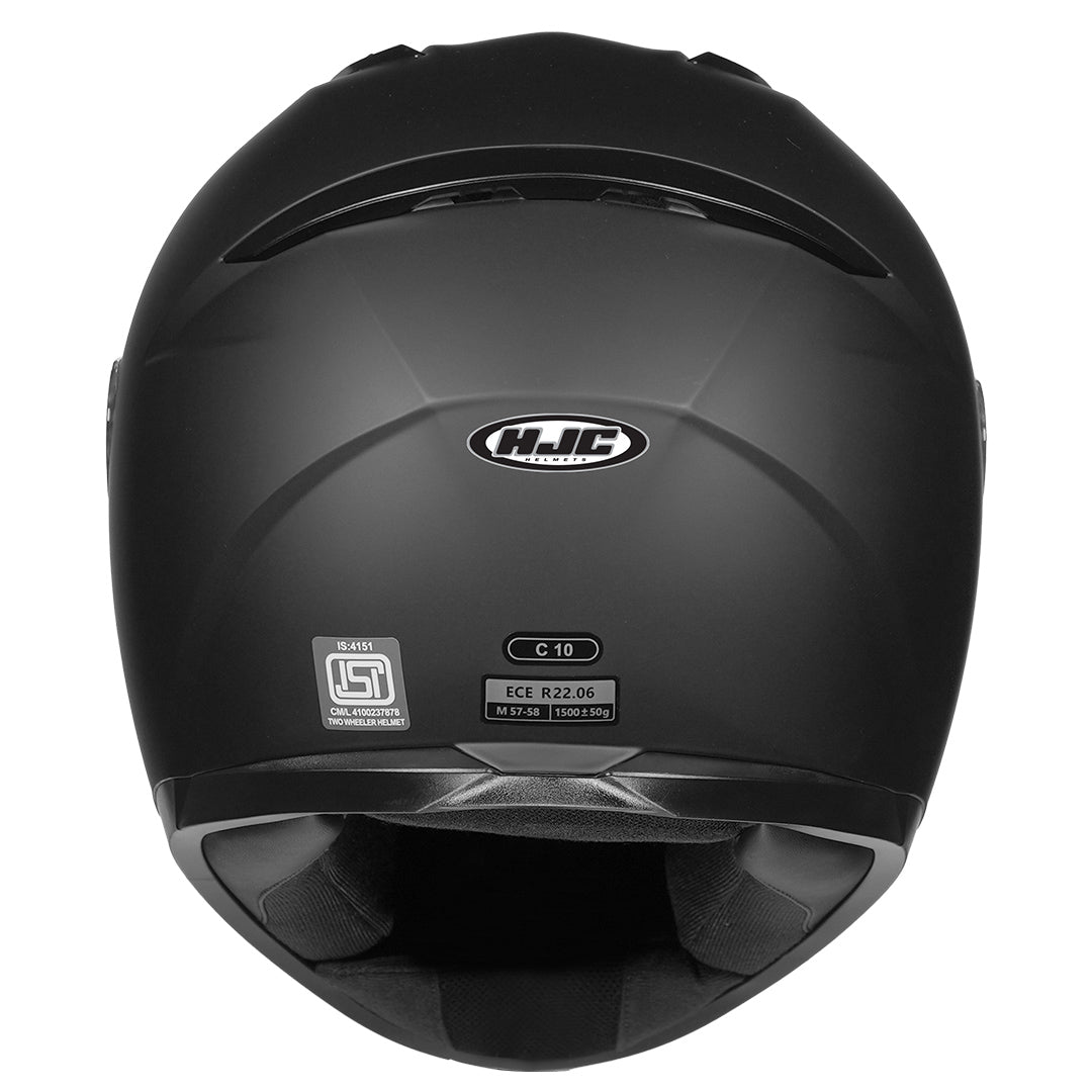 HJC HELMET C10 SOLID MATT BLACK