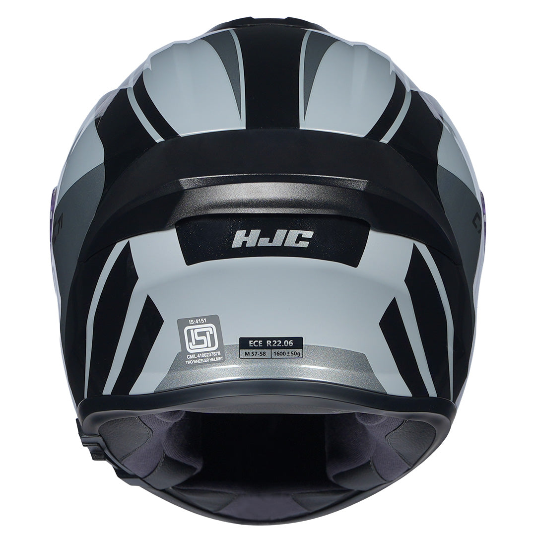 HJC HELMET C7X FABER MC5 BLACK GREY