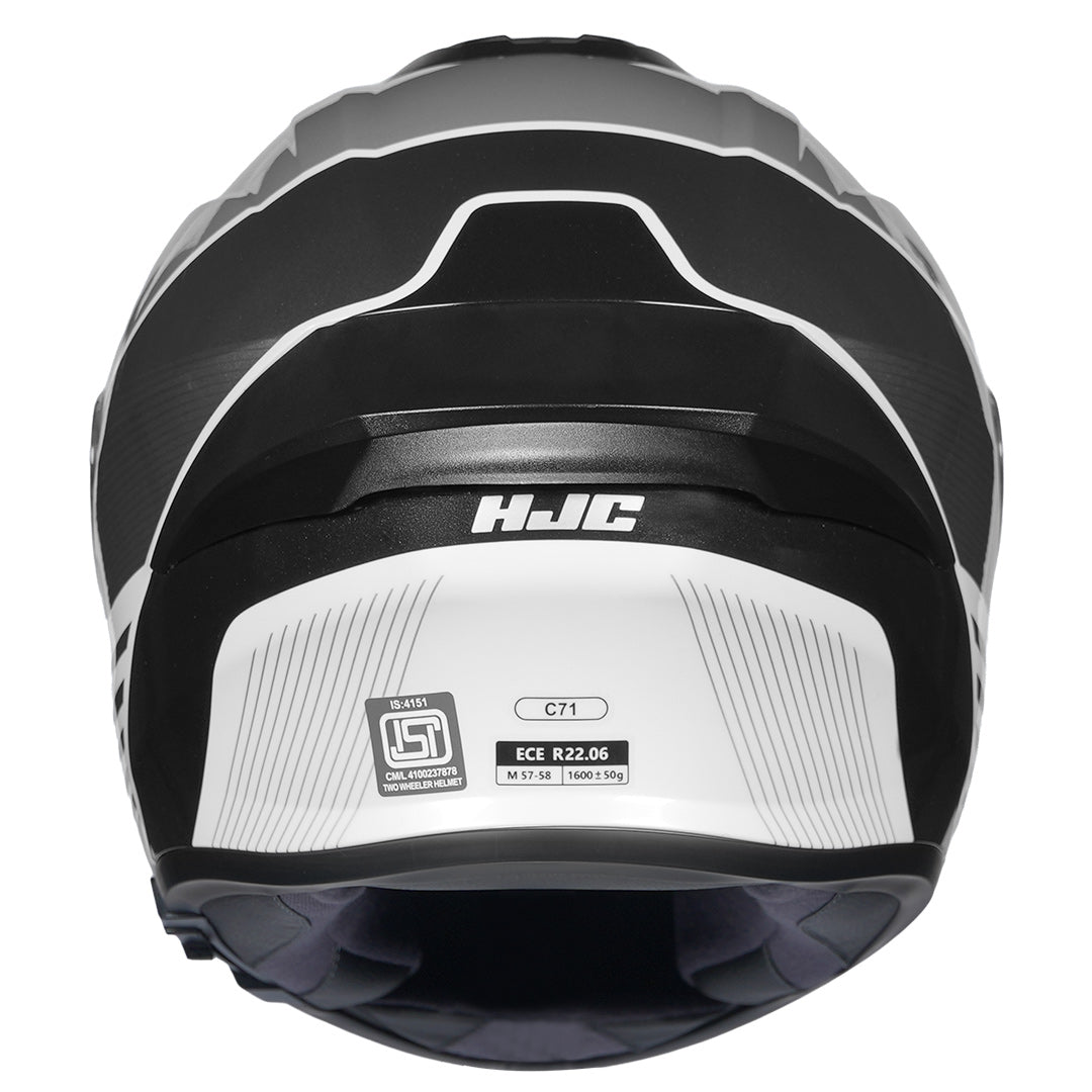 HJC HELMET C7X MORIX MC5 WHIRE GREY