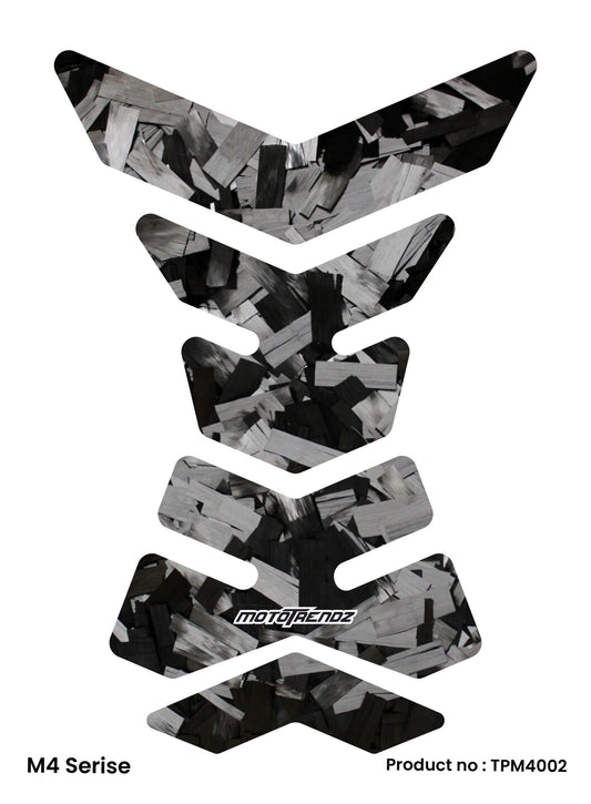 MOTOTRENDZ TANK PAD M4 FORGED CARBON FIBER