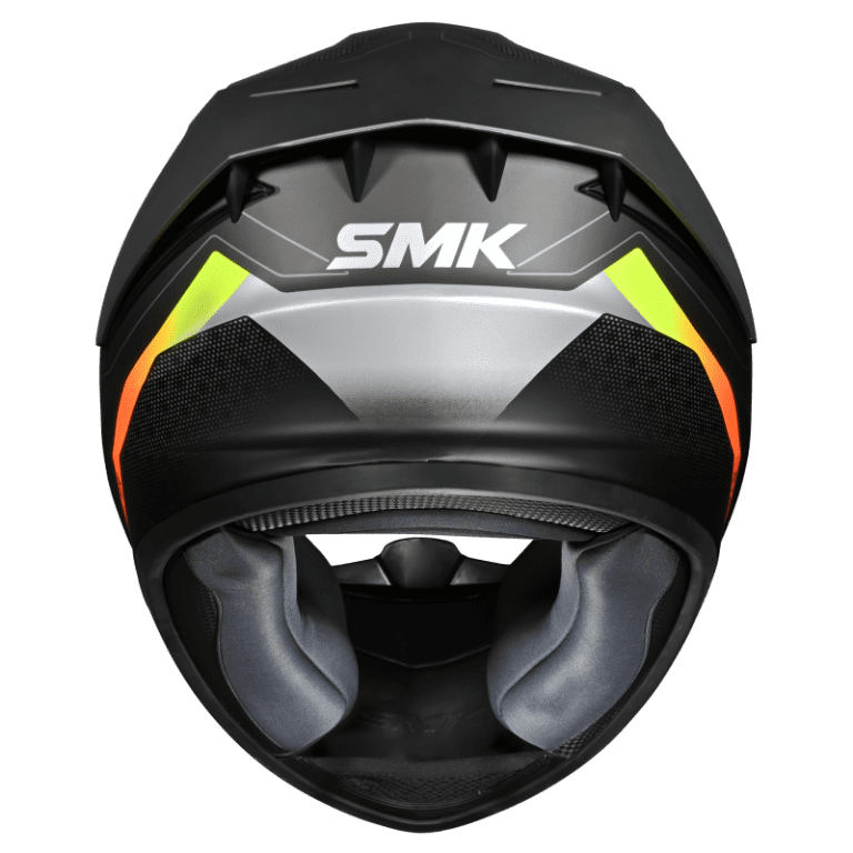 SMK HELMET STELLAR SP FLIGHT BLACK GREY FLUO YELLOW (GL264)