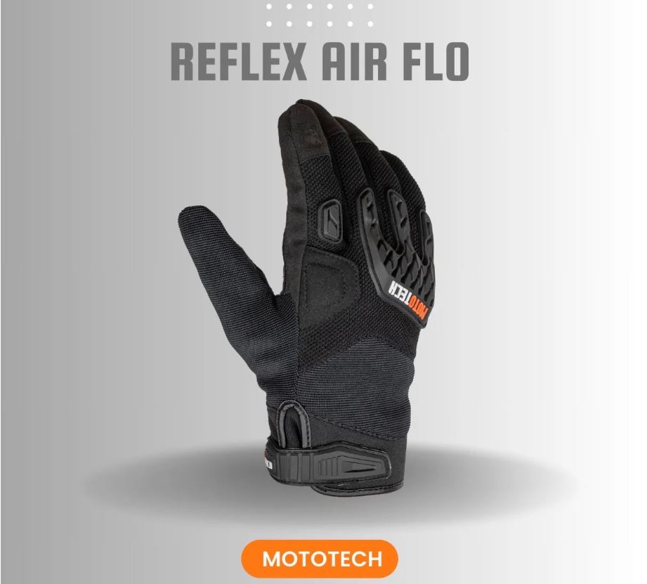 MOTOTECH GLOVES REFLEX AIR FLO