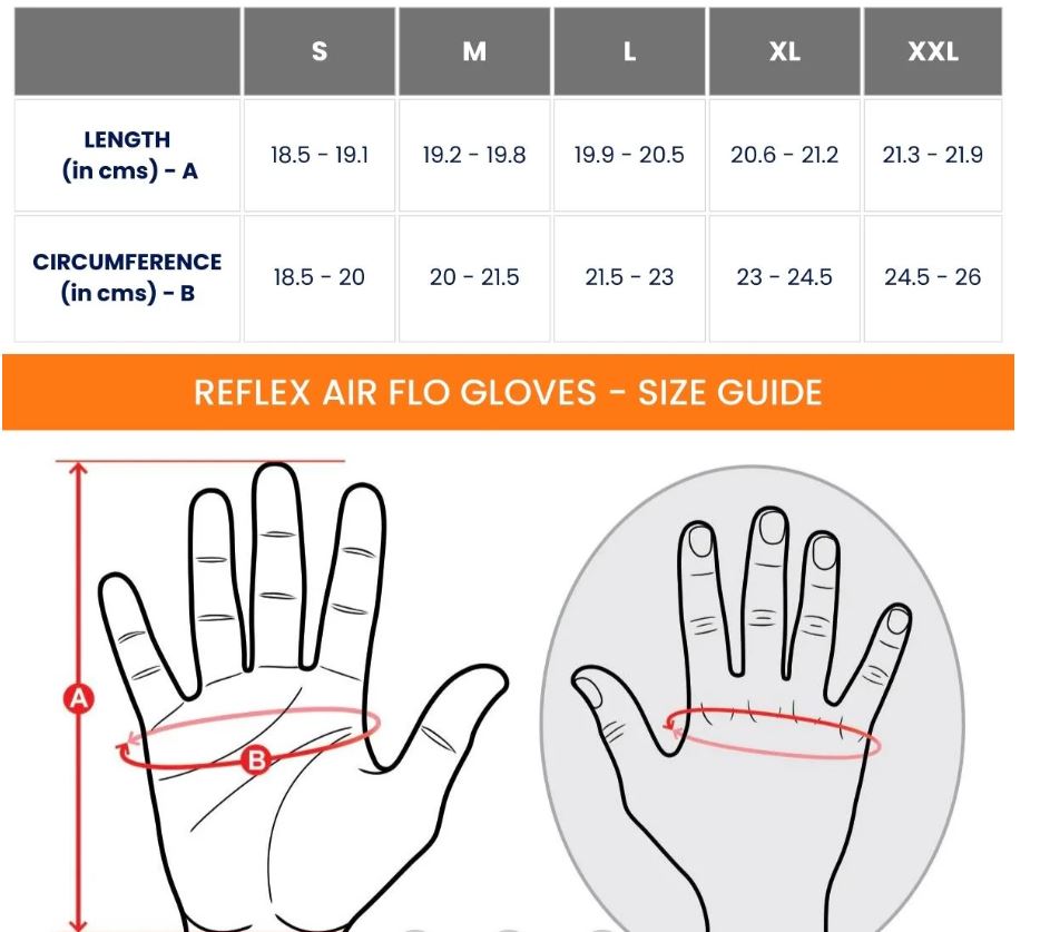 MOTOTECH GLOVES REFLEX AIR FLO