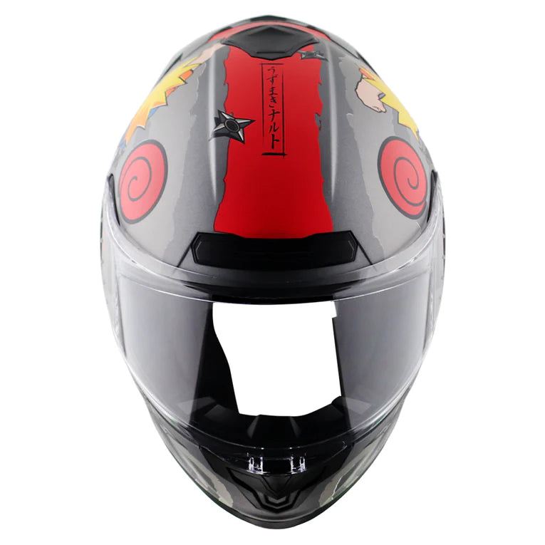 AXOR HELMET SABER NARUTO DULL BLACK ORANGE