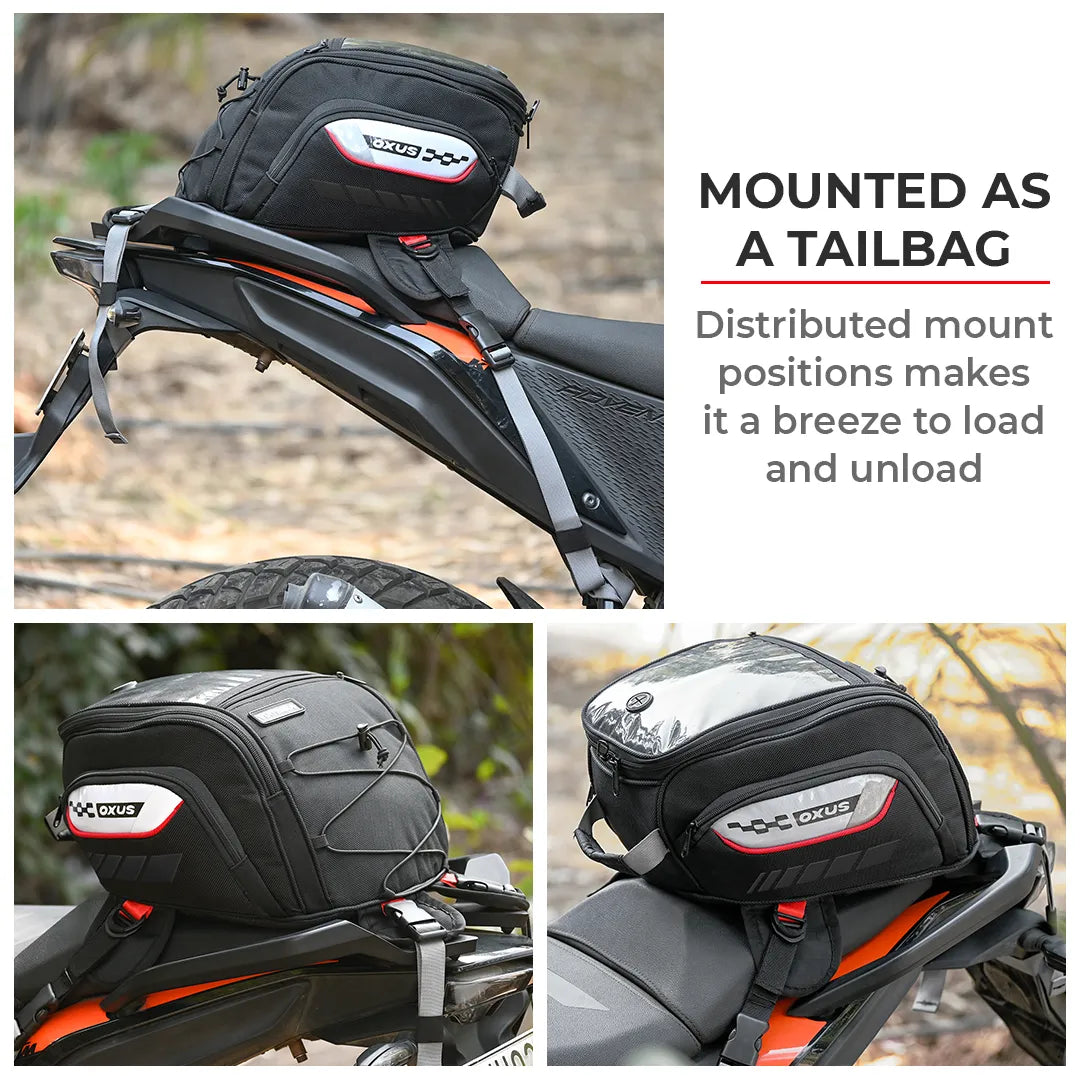 VIATERRA TANK BAG OXUS MAGNETIC 13L
