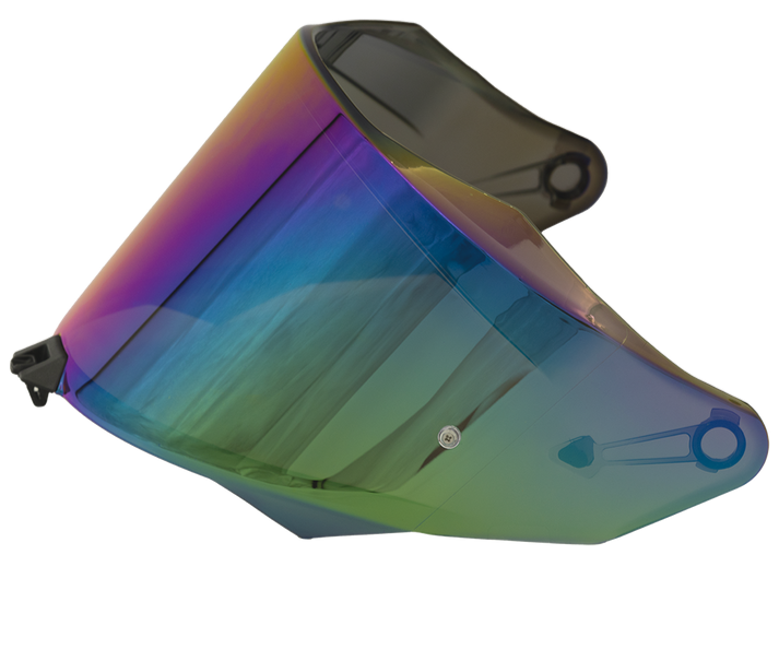 KYT VISOR REVO IRIDIUM RAINBOW