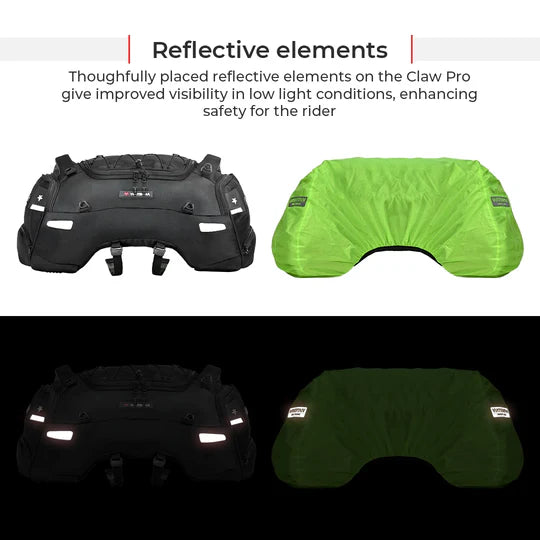 VIATERRA TAIL BAG CLAW PRO BLACK UNIVERSAL