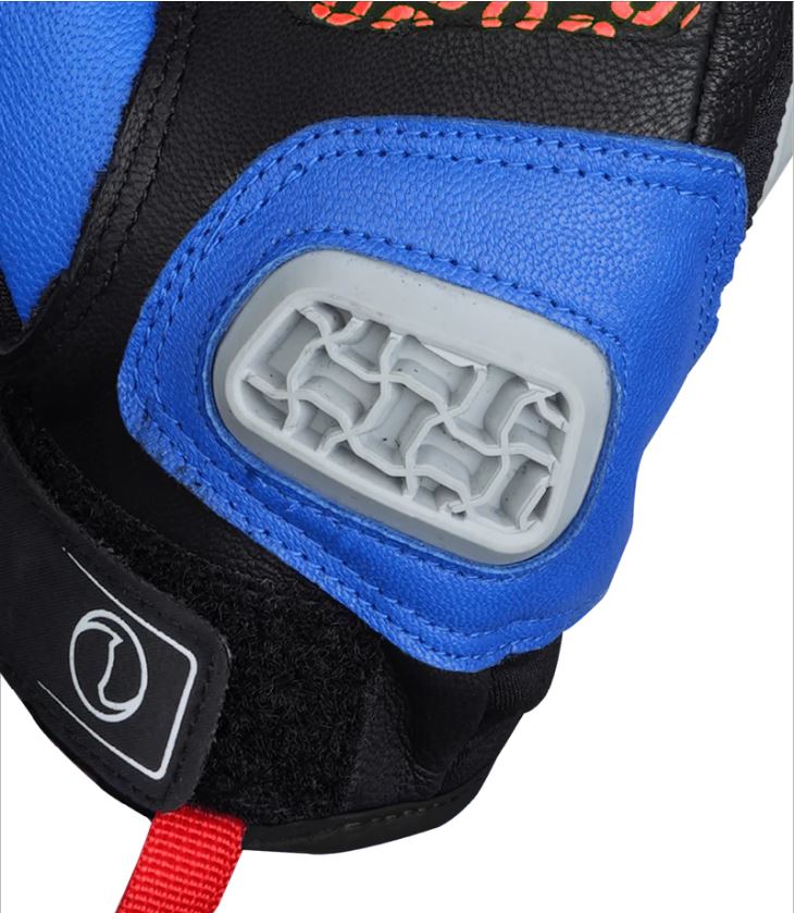 RYNOX GLOVES GRAVEL BLUE ORANGE