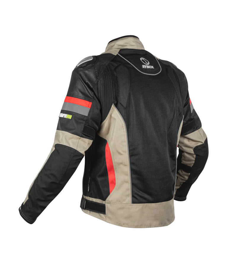 RYNOX JACKET STORM EVO L2 SAND BROWN