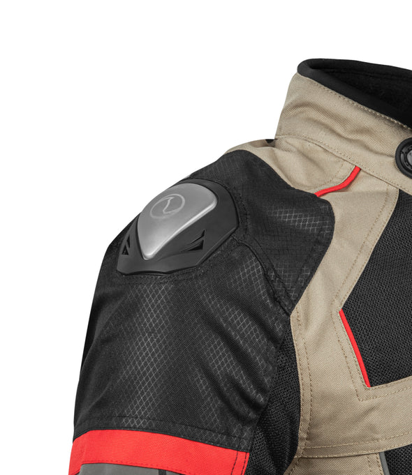 RYNOX JACKET STORM EVO L2 SAND BROWN