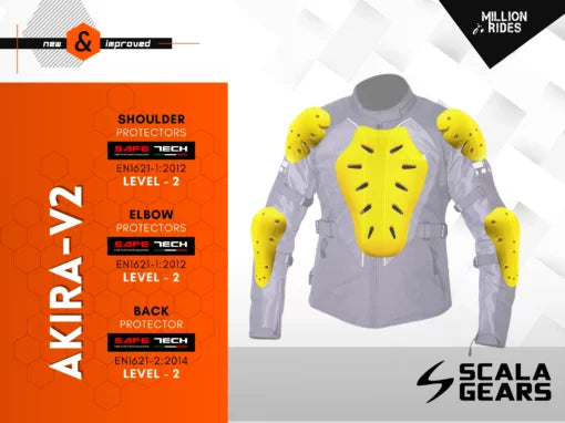 SCALA JACKET AKIRA BLACK