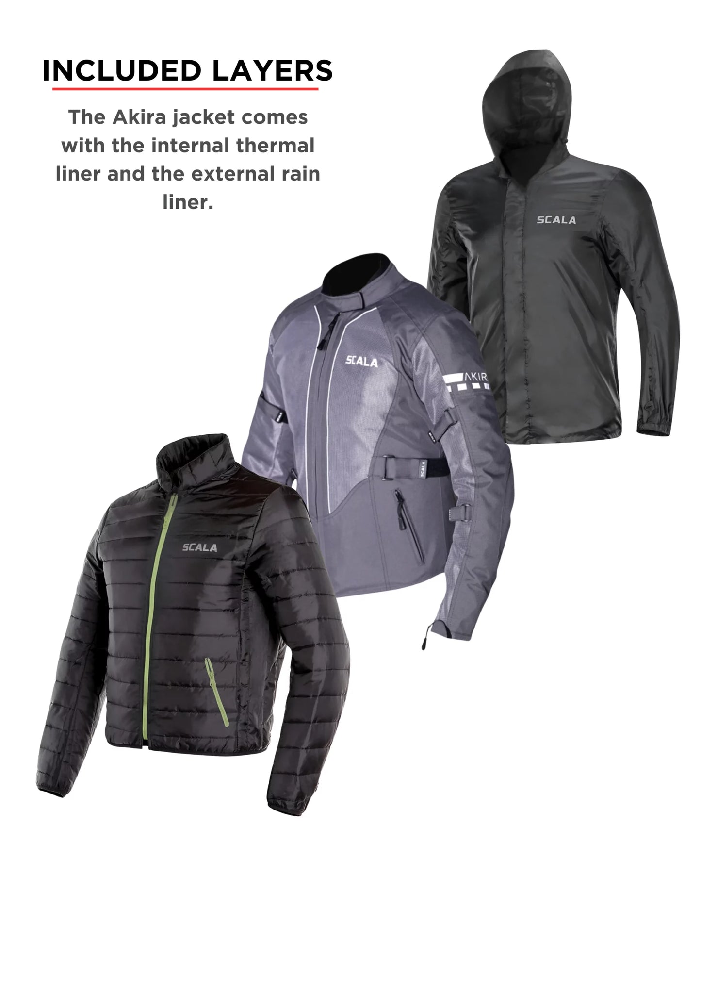 SCALA JACKET AKIRA GREY