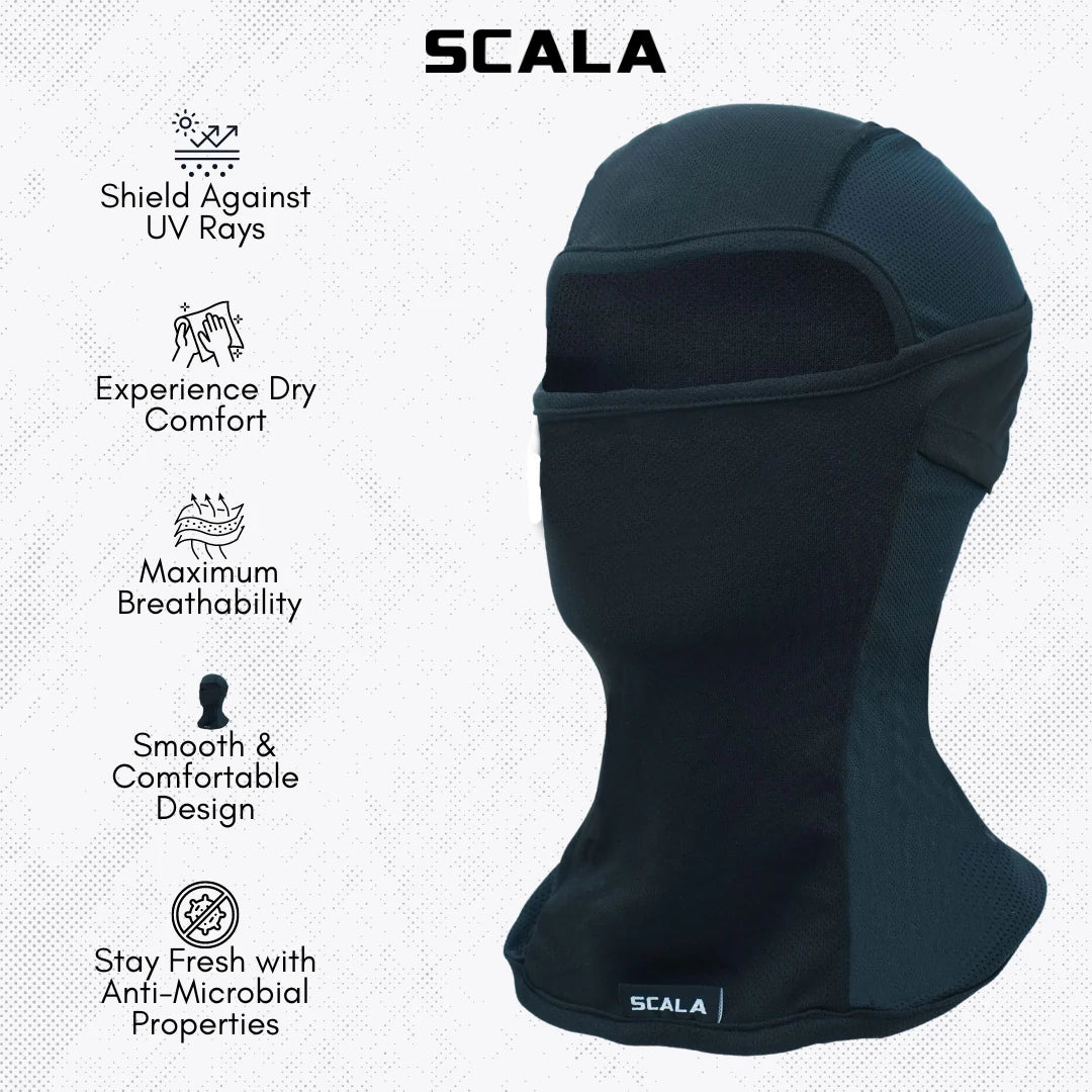 SCALA BALACLAVA COOL KNIT