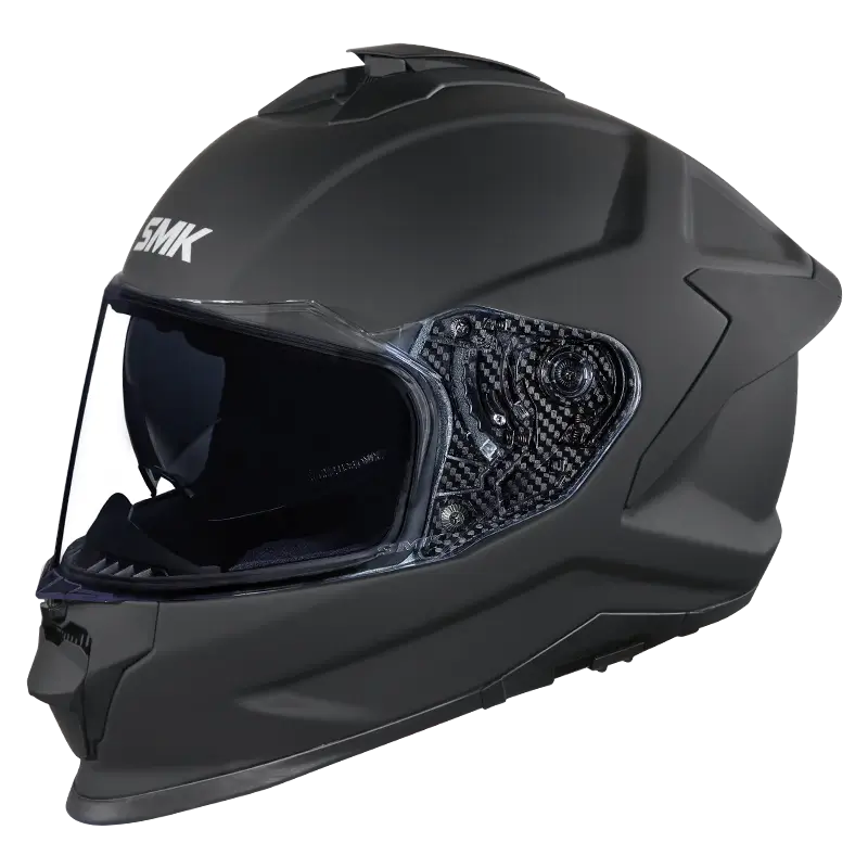 SMK HELMET TITAN MATT BLACK (MA200)
